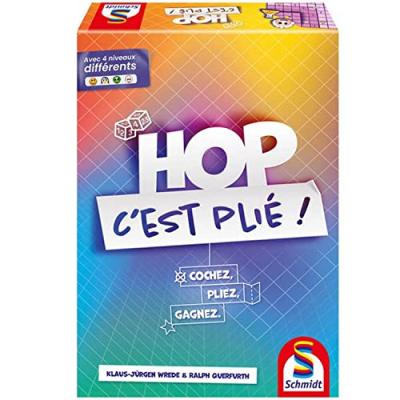 Schmidt Spiele 88400 C'est pli&eacute;!, Roll & Write, Jeu de d&eacute;s