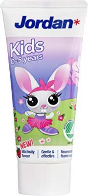 Dentifrice 0-5 Ans Go&ucirc;t Framboise Jordan - Le Tube De 50ml