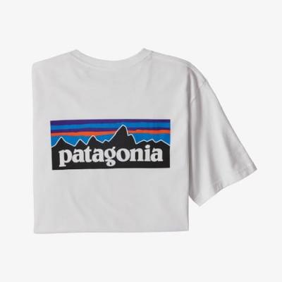 Patagonia - P-6 Logo Responsibili-Tee - T-shirt taille XL, gris