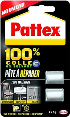 Pate &Agrave; R&eacute;parer Epoxy 100% Pattex - Le Lot De 2 X 5g