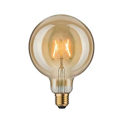 Ampoule LED Globe 125 &agrave; filament E27 - 2,5W - 1700K - 170lm - Non dimmable - Or