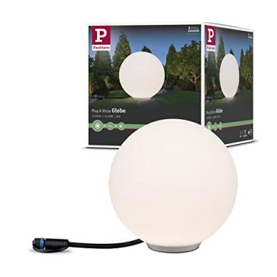 Paulmann Plug & Shine lampe d&eacute;co LED Globe &Oslash; 20&nbsp;cm