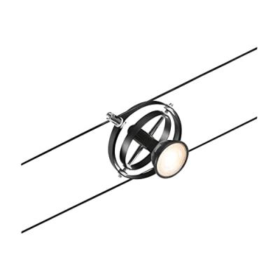 Paulmann - Spot unique cardan 944.41-attachement gu5.3-noir mat