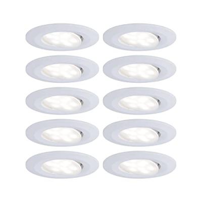 Paulmann Spot Encastr&eacute; Ext Led Calla Par 10 Blanc