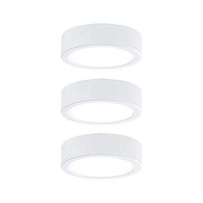 Kit 3 spots saillie pour meubles Pukk 12230 V 2700K plastiqueblanc