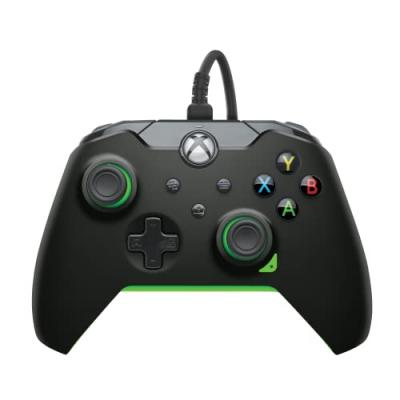 Manette Filaire Pdp Pour Xbox Et Pc Noir Fluo - La Manette