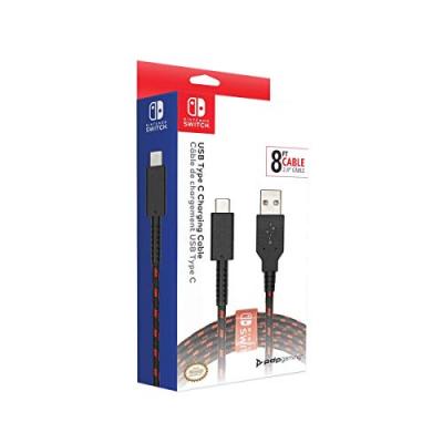 C&acirc;ble de Charge Type-C 2.4M Officiel Nintendo Switch