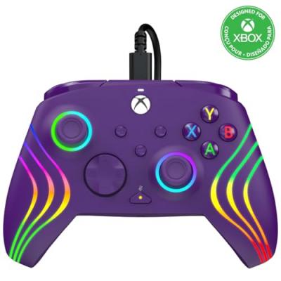 PDP Xbox Manette filaire Afterglow Wave Violette