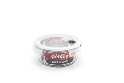 Boite de conservation ronde verre Pebbly borosilicate 950ml