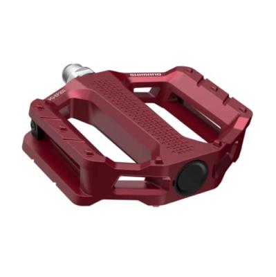 P&eacute;dales plate Shimano PD-EF202 - rouge - TU