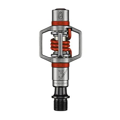 Crank brothers eggbeater 3 p&eacute;dale de v&eacute;lo inox rouge