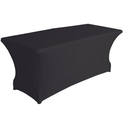 Housse extensible pour table rectangulaire - noir (FP411) - Perel