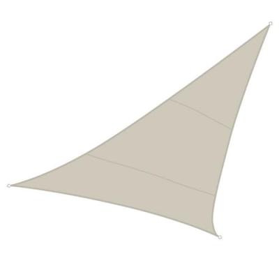 Voile Solaire - Triangle - 5 X 5 X 5 M - Couleur: Cr&egrave;me Perel Gss3500