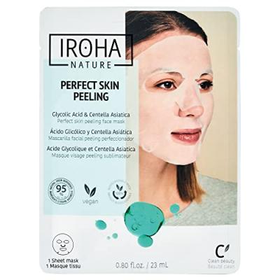 Masque Peeling Visage Perfect Skin &Agrave; L'acide Glycolique Iroha Nature