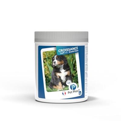 Pet Phos Croissance CA/P2 G Chien 100 unit&eacute;s