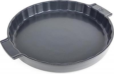 Moule &agrave; tarte c&eacute;ramique ardoise diam&egrave;tre 30 cm - 12' appolia
