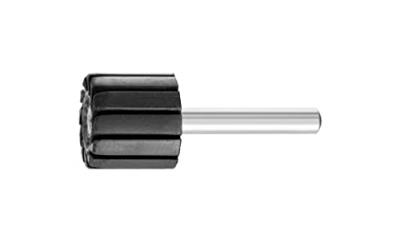 Support bande abrasive queue cylindrique &oslash; 6mm 22x20mm Pferd 1 pcs