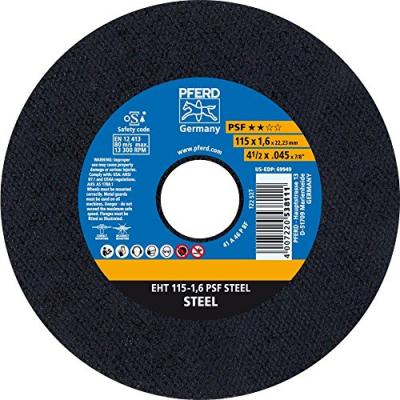Meule &agrave; tron&ccedil;onner droite A46PPS 115x1,6mm Pferd 1 pcs