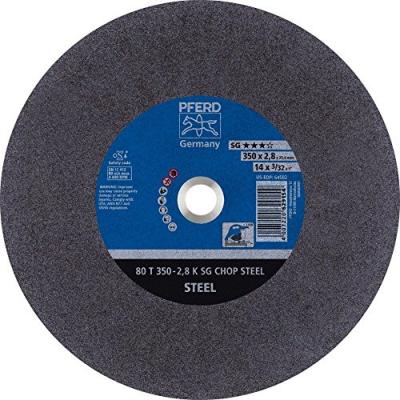 Pferd 66323570&nbsp;Disques de coupe 80&nbsp;T350&ndash;2,8&nbsp;a36&nbsp;K sg-chop 25,4