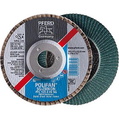 Pferd PFC125Z40SG Disque Fibre CC-FS CO-COOL K50, Multicolore, 125 mm