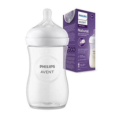 Philips Avent Biberon SCY903/01 Natural Response verre 260ml
