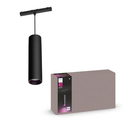 Luminaire PHILIPS HUE W&C Perifo cylindrique Noire