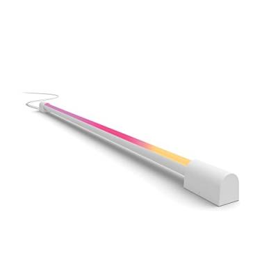 Lampe connect&eacute;e PHILIPS HUE W&C Play gradient light tube M Blanc 