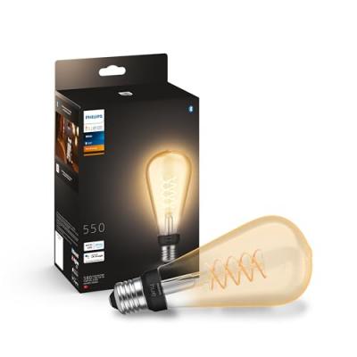 Philips Hue White E27 7&nbsp;W filament ST72 550&nbsp;lm