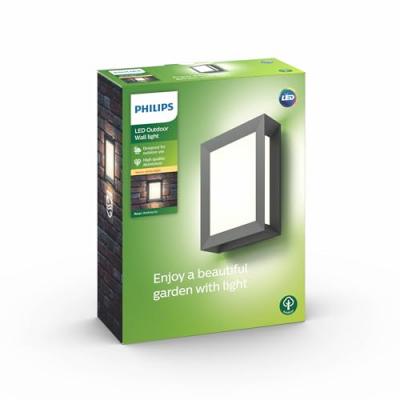 Philips KARP 2700K Applique LED 1x6W - Anthracite