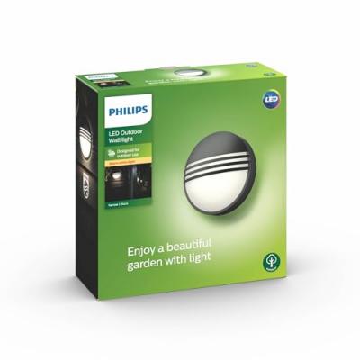 Philips Yarrow applique d'ext&eacute;rieur LED noire