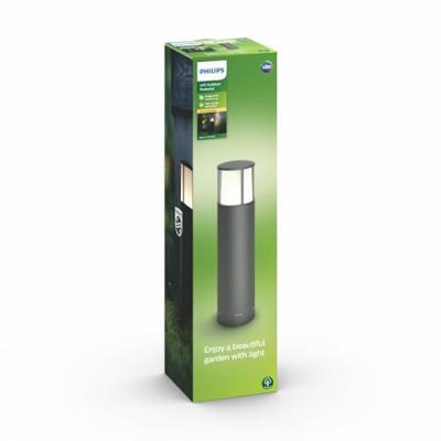 Lampadaire LED ext&eacute;rieur Philips Lighting Stock 6 W anthracite 40 cm