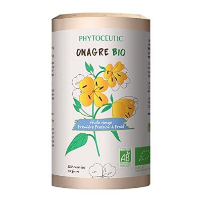 Phytoceutic Huile de Onagre Bio 120 Capsules 120 Unit&eacute;s