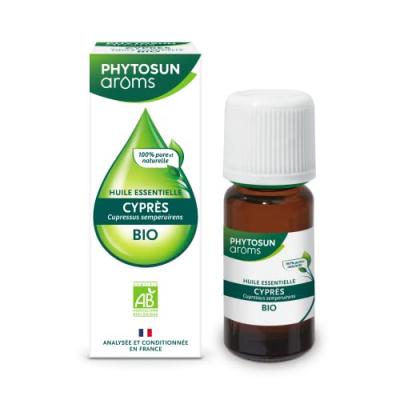 Huile Essentielle Cypres Bio Aroms 10ml Phytosun Aroms
