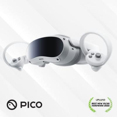 Casque r&eacute;alit&eacute; virtuelle tout-en-un Pico 4 128 Go Blanc