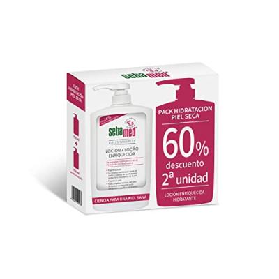 Sebamed Lait Hydratant Enrichi Au Panth&eacute;nol Id&eacute;al Peaux S&egrave;ches Lot