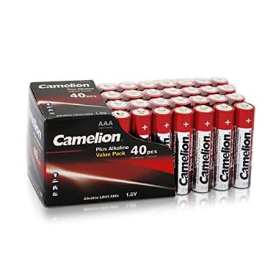Pile LR3 (AAA) alcaline(s) Camelion Plus LR03 1250 mAh 1.5 V 40 pc(s)