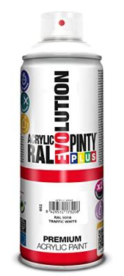 Novasol spray - bombe de peinture blanc ral9016 brillant - pinty 602