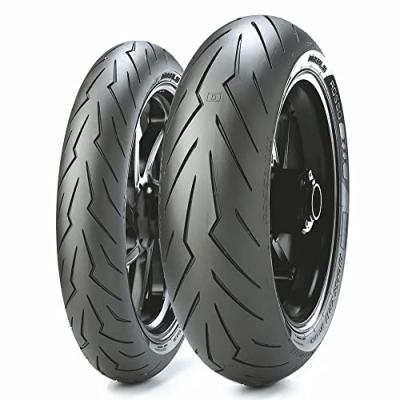 Pirelli Diablo Rosso Iii (r) M/c 73w Tl (d) Tire Noir 180 / 55 / R17