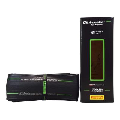 Pirelli Cinturato Velo Tlr Tubeless Road Tyre Noir 700C / 26