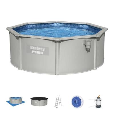 Piscine acier Bestway HYDRIUM Grise ronde &Oslash;360 x 120cm
