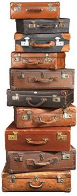 Plage 153909 Sticker D&eacute;cor Mural 3XL - Bagages, 165 x 58 cm