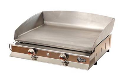 Plancha Gaz Tonio Feria 2 Feria Caisson et Plaque Inox