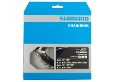 Plateau VTT double ext&eacute;rieur origine Shimano 4BRA XT M8000 11V.