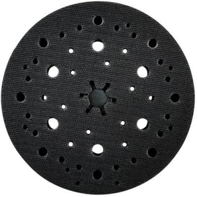 Plateau de pon&ccedil;age 150 mm, mi-dur, multi-trous pour ponceuse
