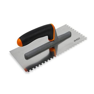 EDMA OUTILLAGE SQA60210 Platoir crant&eacute; 280 mm EDMA 6x6 mm-255655