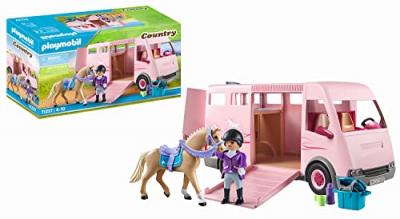 PLAYMOBIL - 71237 - Country - Van avec cheval