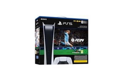 Pack Ps5 Alldigital + Ea Sports Fc 24 En T&eacute;l&eacute;chargement 