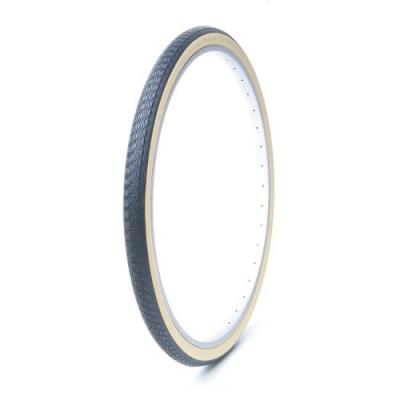 Pneu de ville hutchinson junior 18 x 1 3 8 tringle rigide noir beige