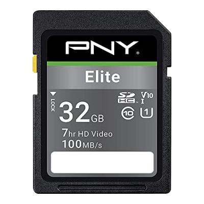 PNY Elite - Carte m&eacute;moire flash - 32 Go - UHS-I U1 / Class10 - SDHC UHS-I 