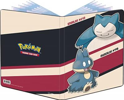 Portfolio album Ronflex et Goinfrex pour 180 cartes pokemon